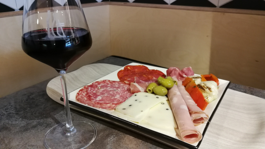 assiette de charcuterie italienne